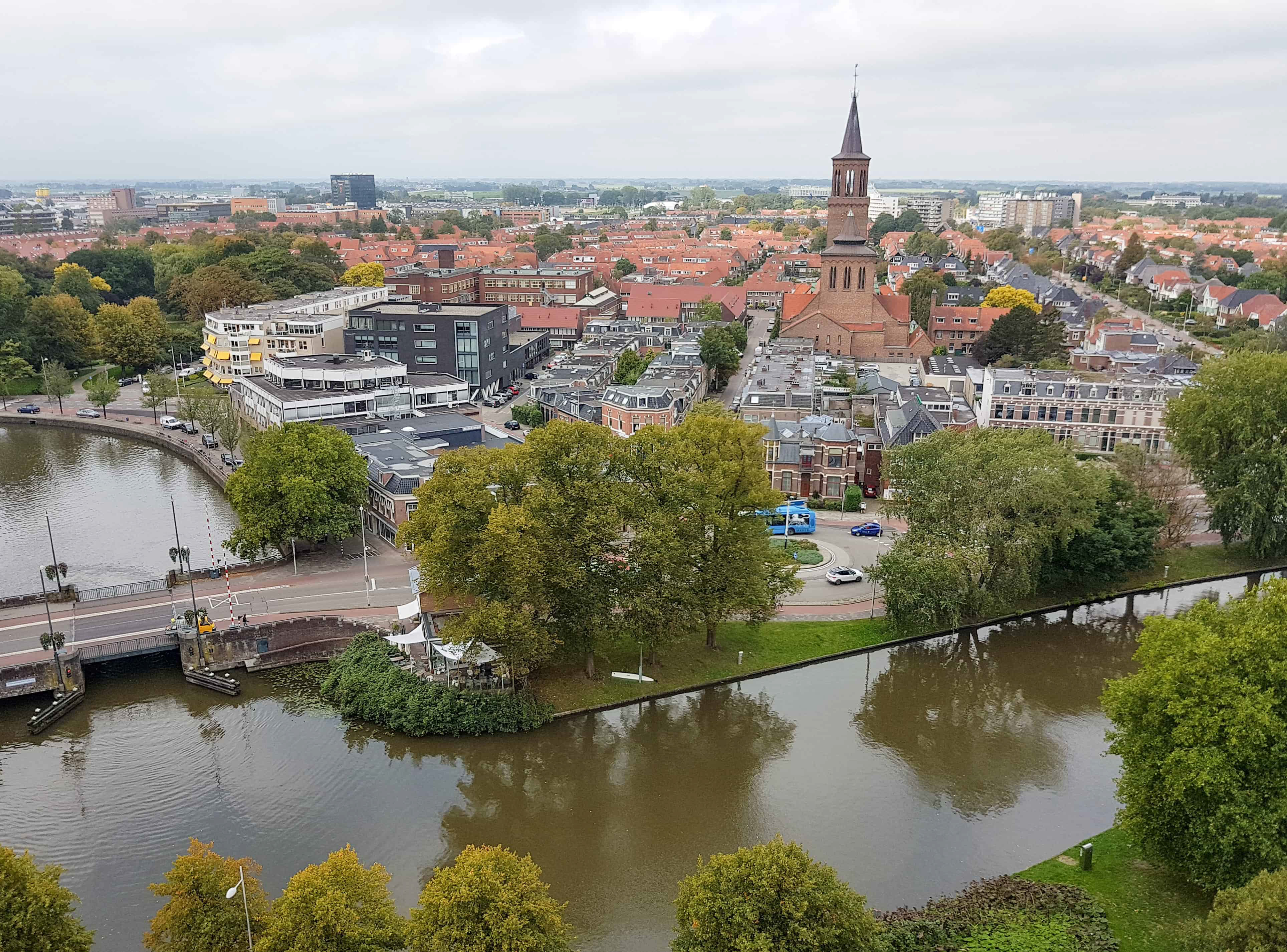 Leeuwarden from the tower_edited