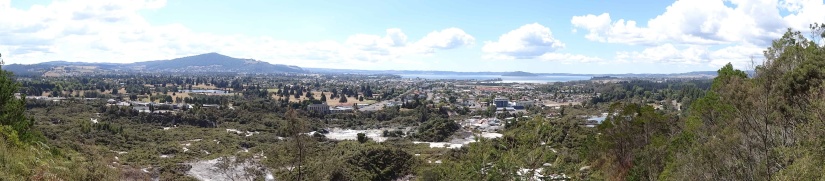 A view of Rotorua