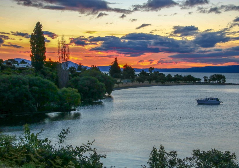 Taupo sunset